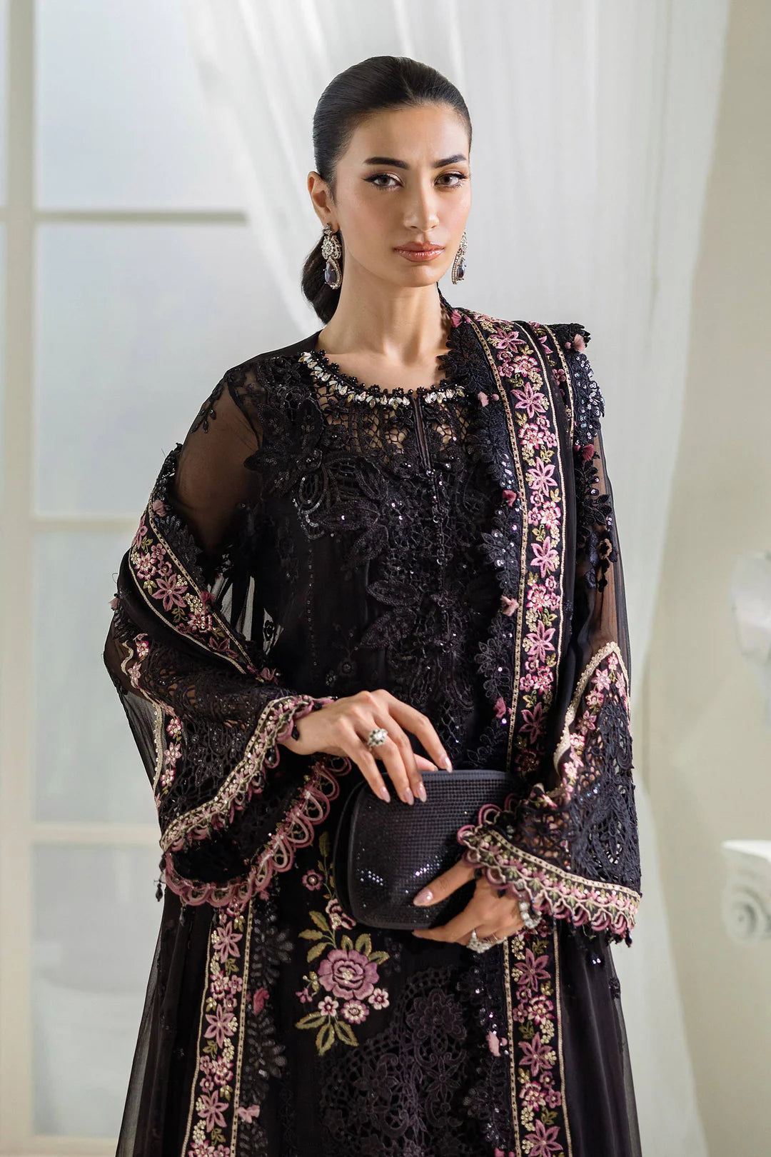 Maria.B - EMBROIDERED CHIFFON    MPC-25
