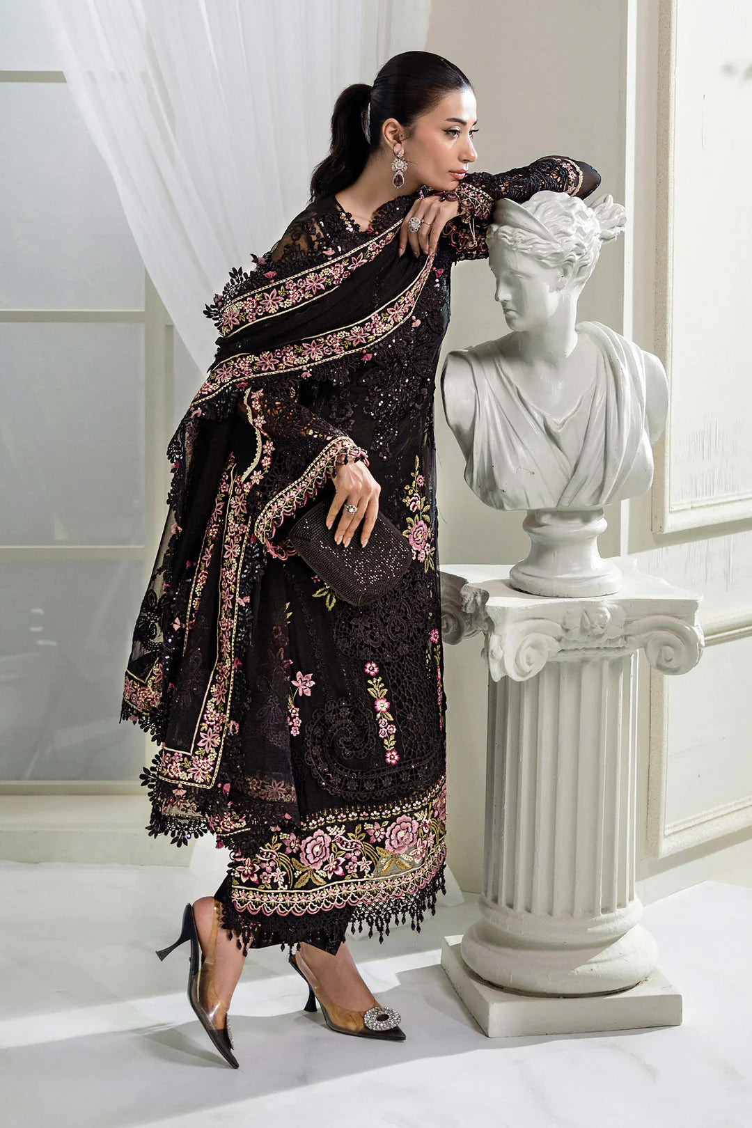 Maria.B - EMBROIDERED CHIFFON    MPC-25