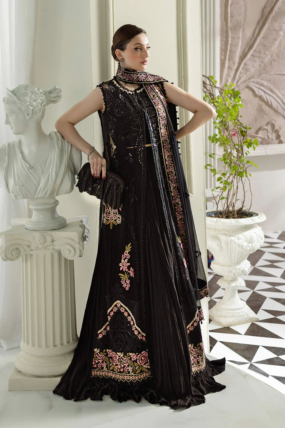 Maria.B - EMBROIDERED CHIFFON    MPC-25