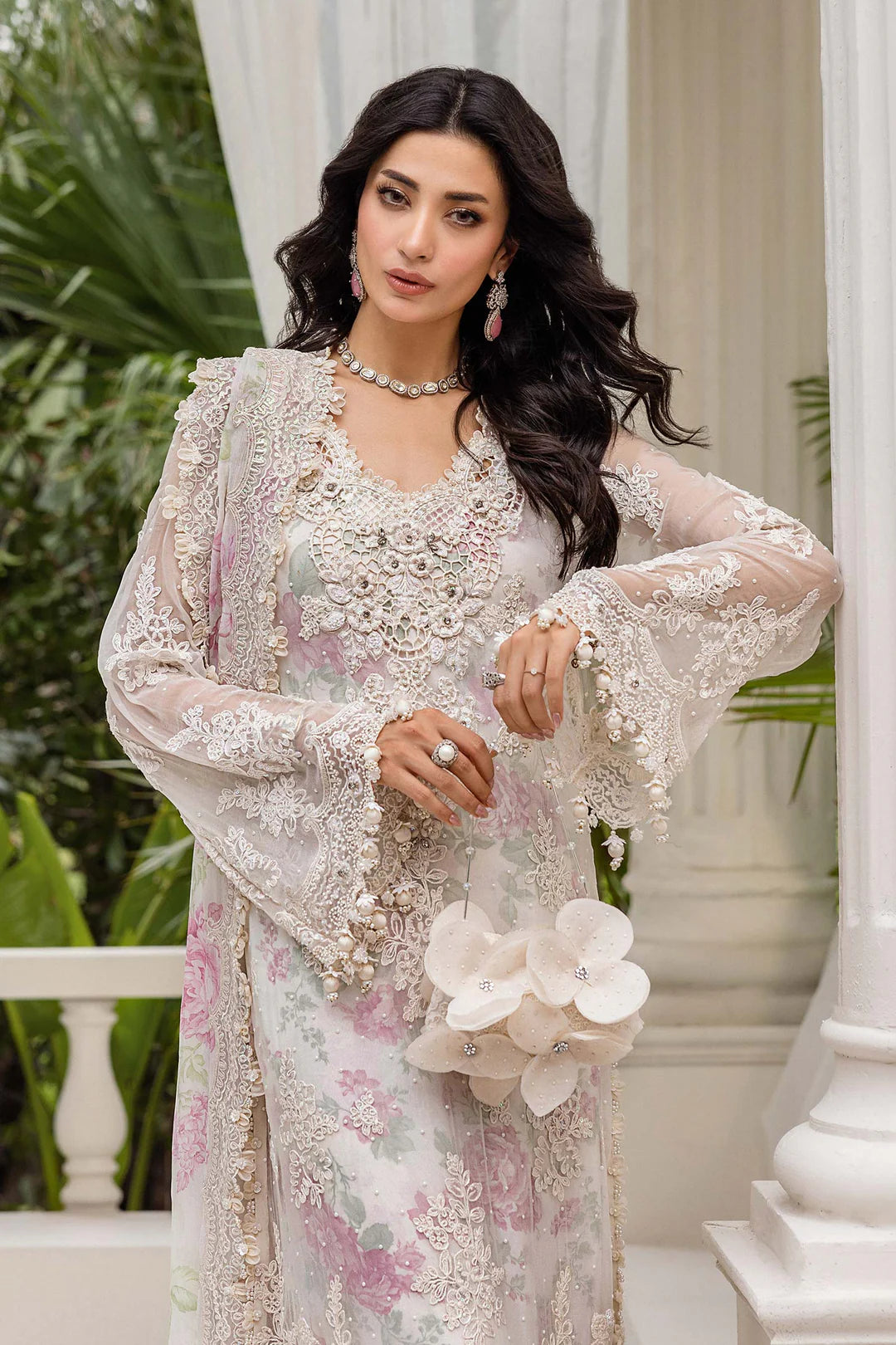 Maria.B - EMBROIDERED CHIFFON