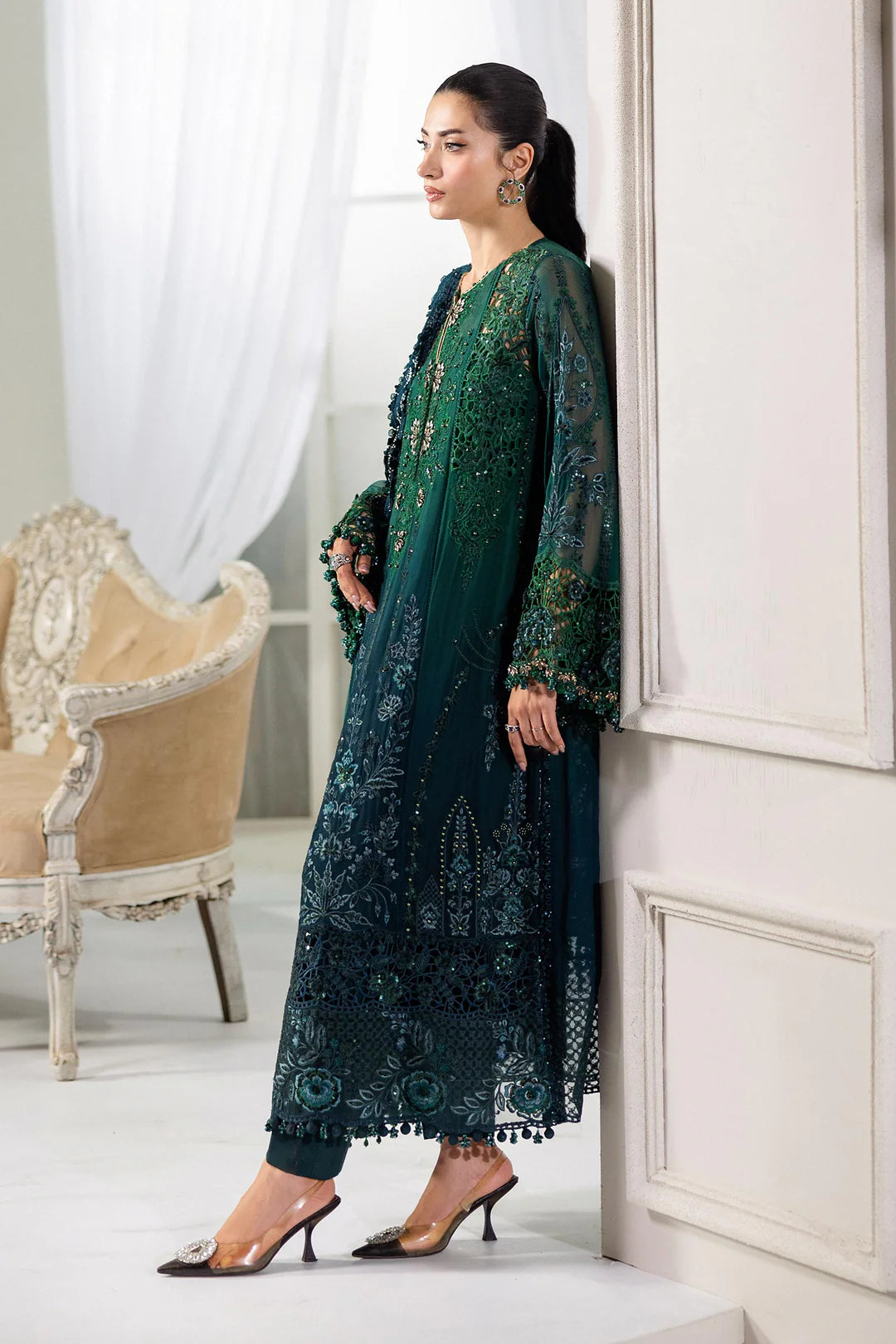 Maria.B - EMBROIDERED CHIFFON    MPC-25