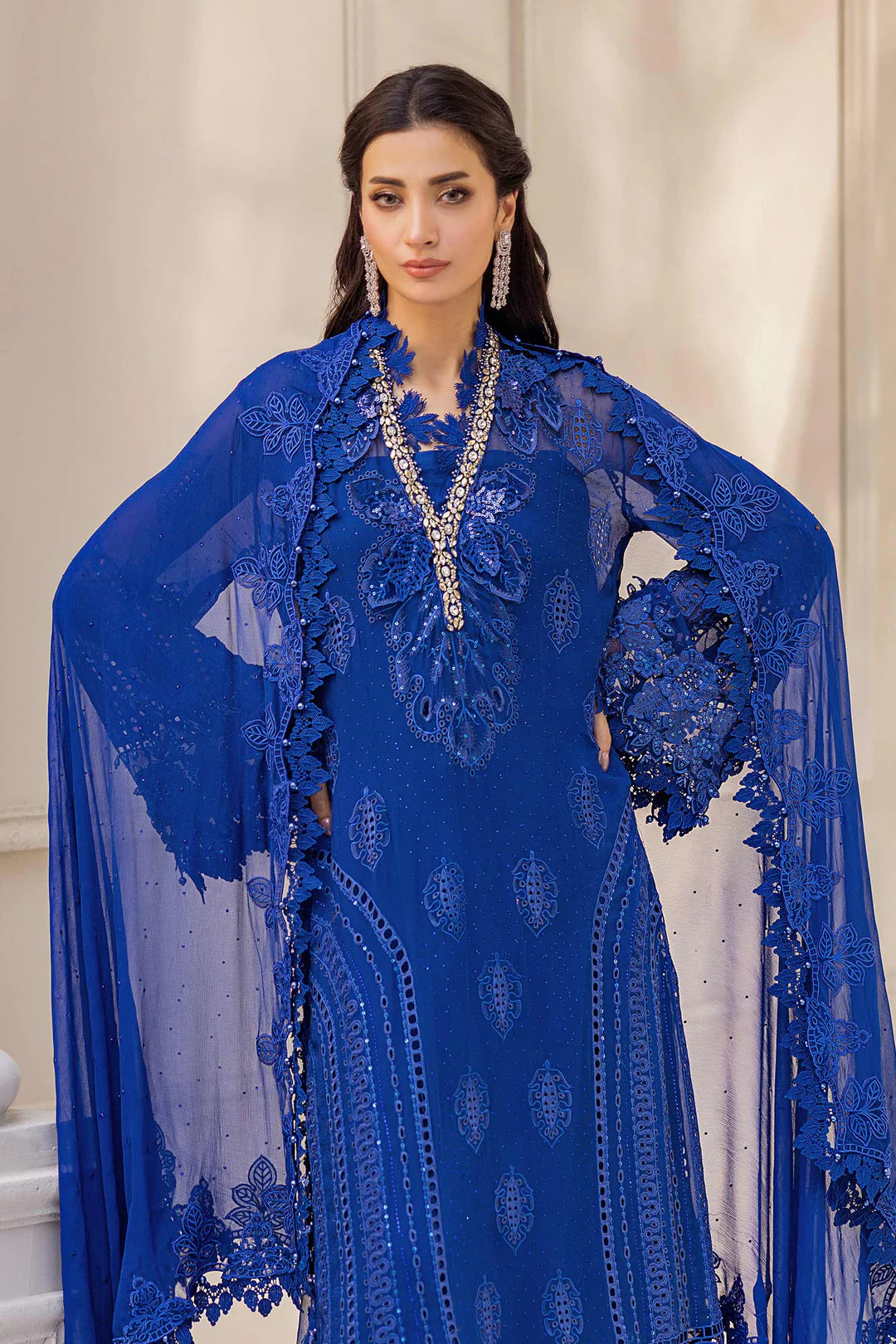 Maria.B - EMBROIDERED CHIFFON