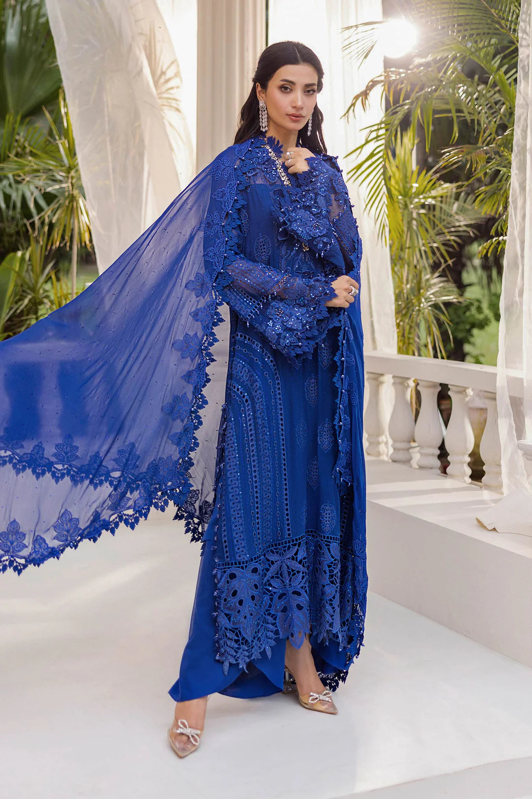 Maria.B - EMBROIDERED CHIFFON