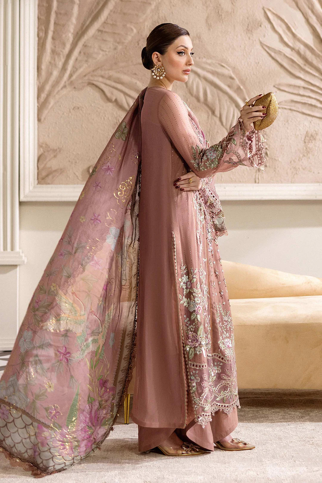 Maria.B - EMBROIDERED CHIFFON