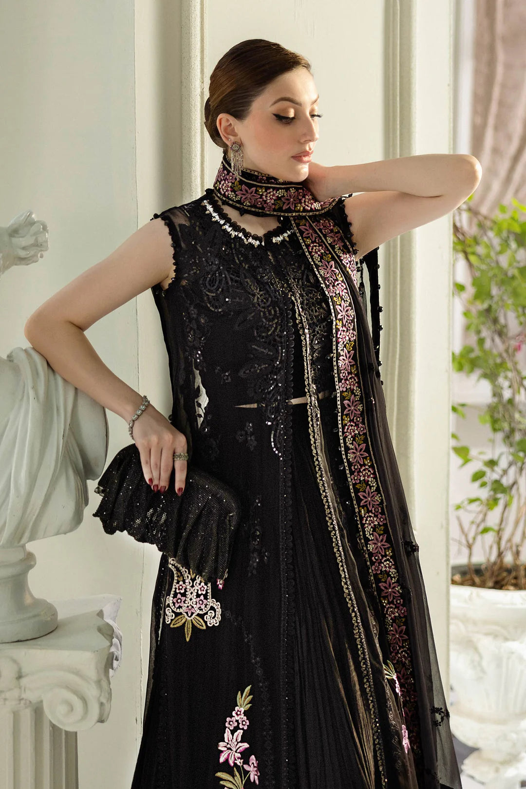 Maria.B - EMBROIDERED CHIFFON    MPC-25