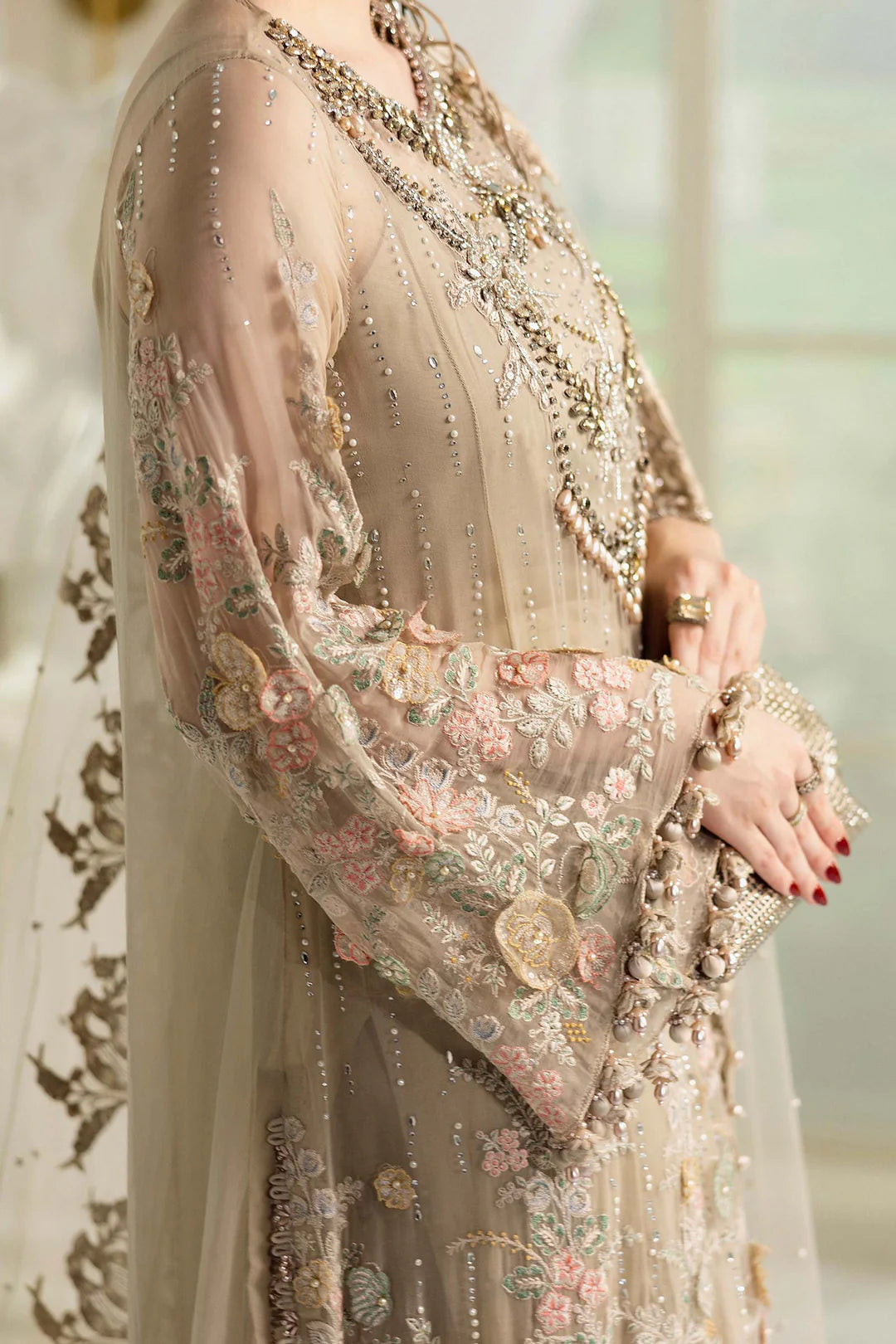 Maria.B - EMBROIDERED CHIFFON