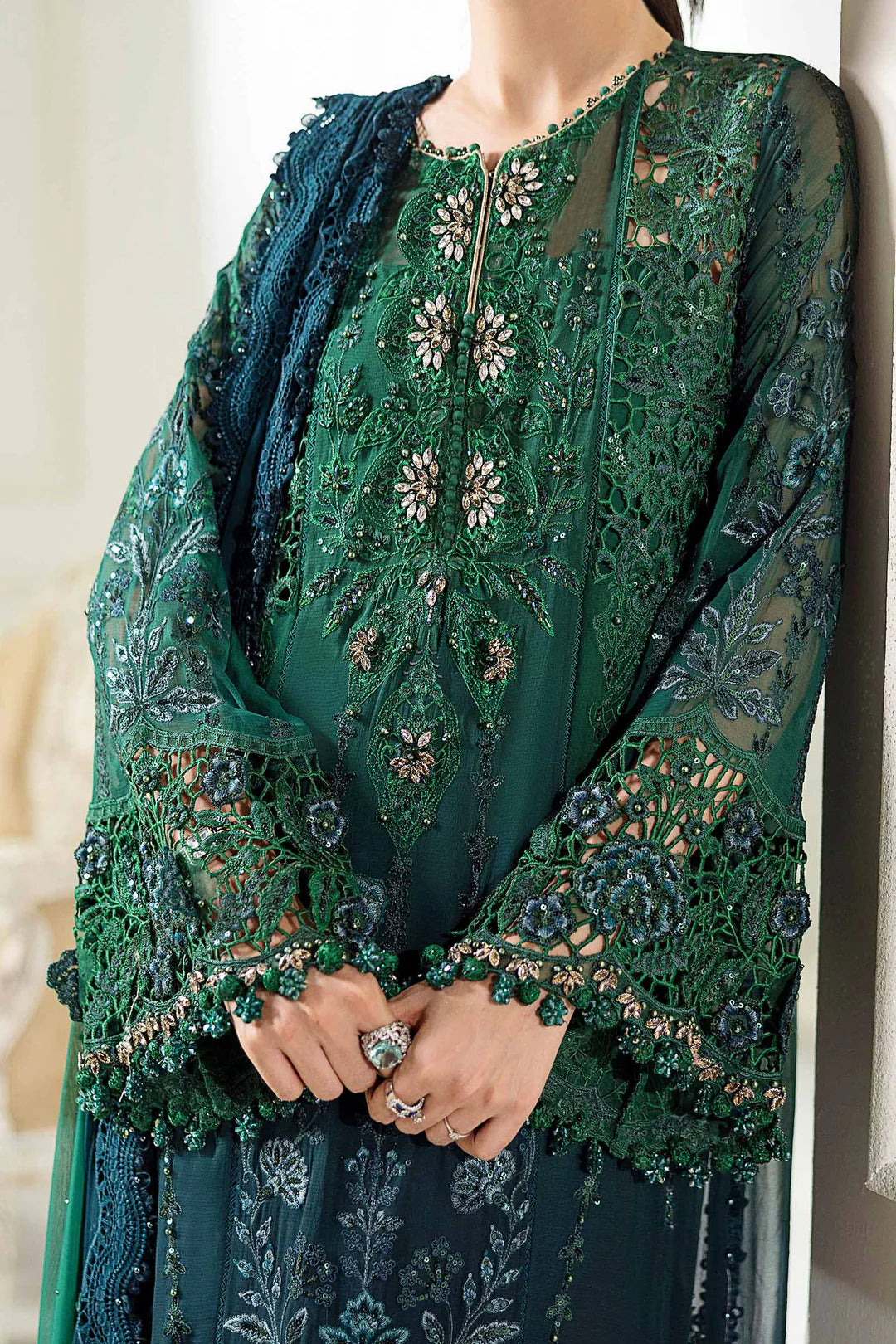 Maria.B - EMBROIDERED CHIFFON    MPC-25