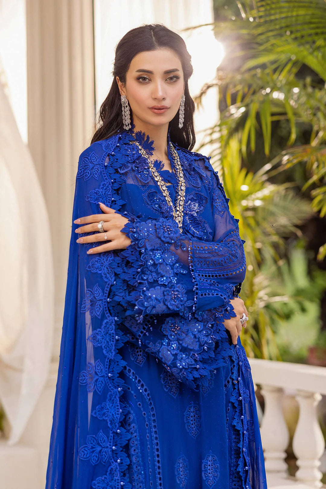 Maria.B - EMBROIDERED CHIFFON