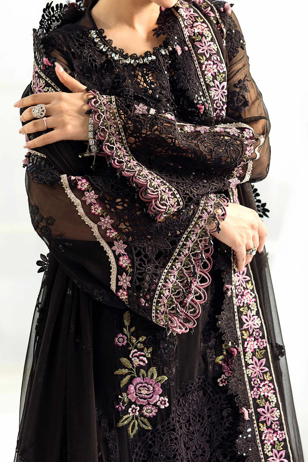 Maria.B - EMBROIDERED CHIFFON    MPC-25