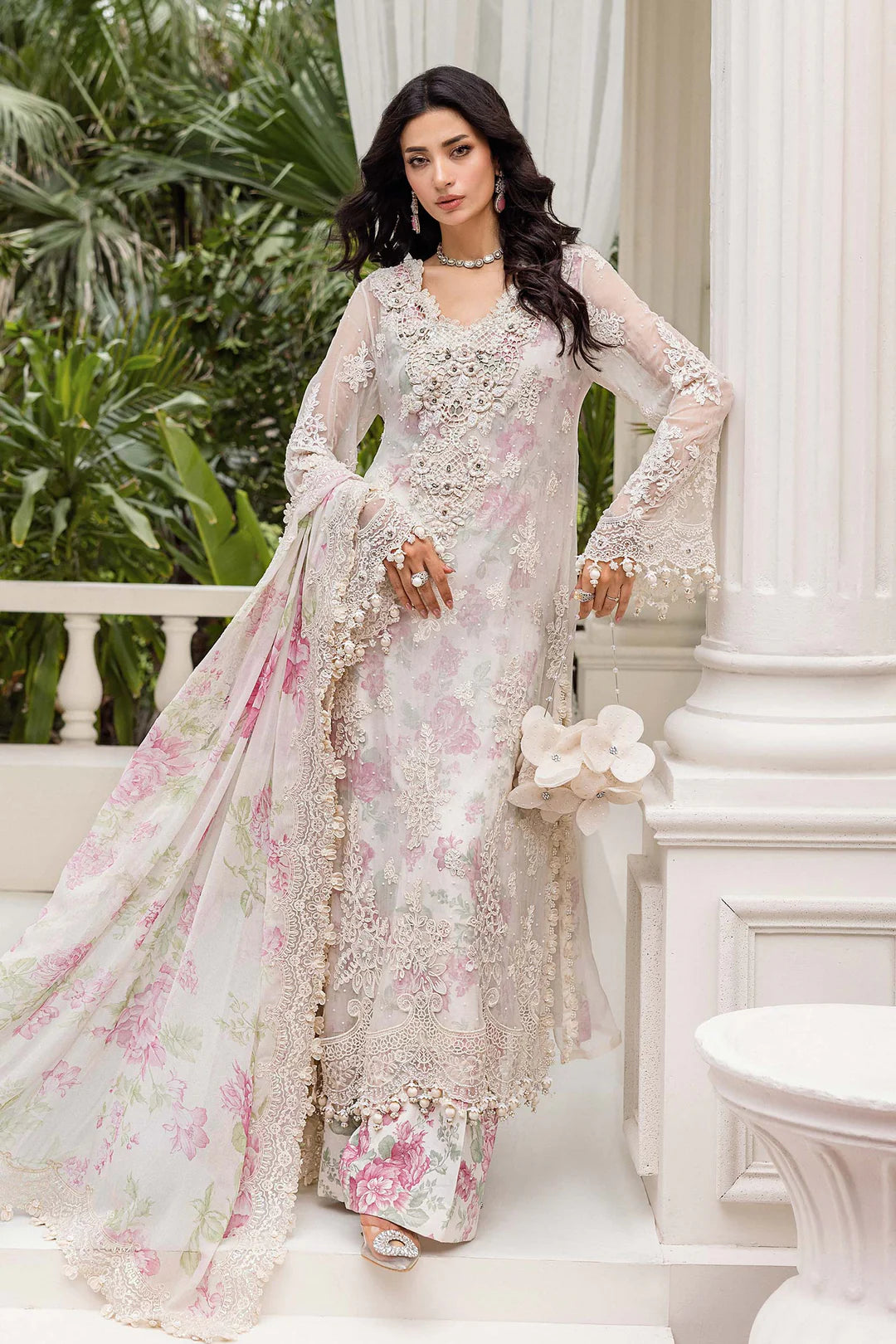 Maria.B - EMBROIDERED CHIFFON