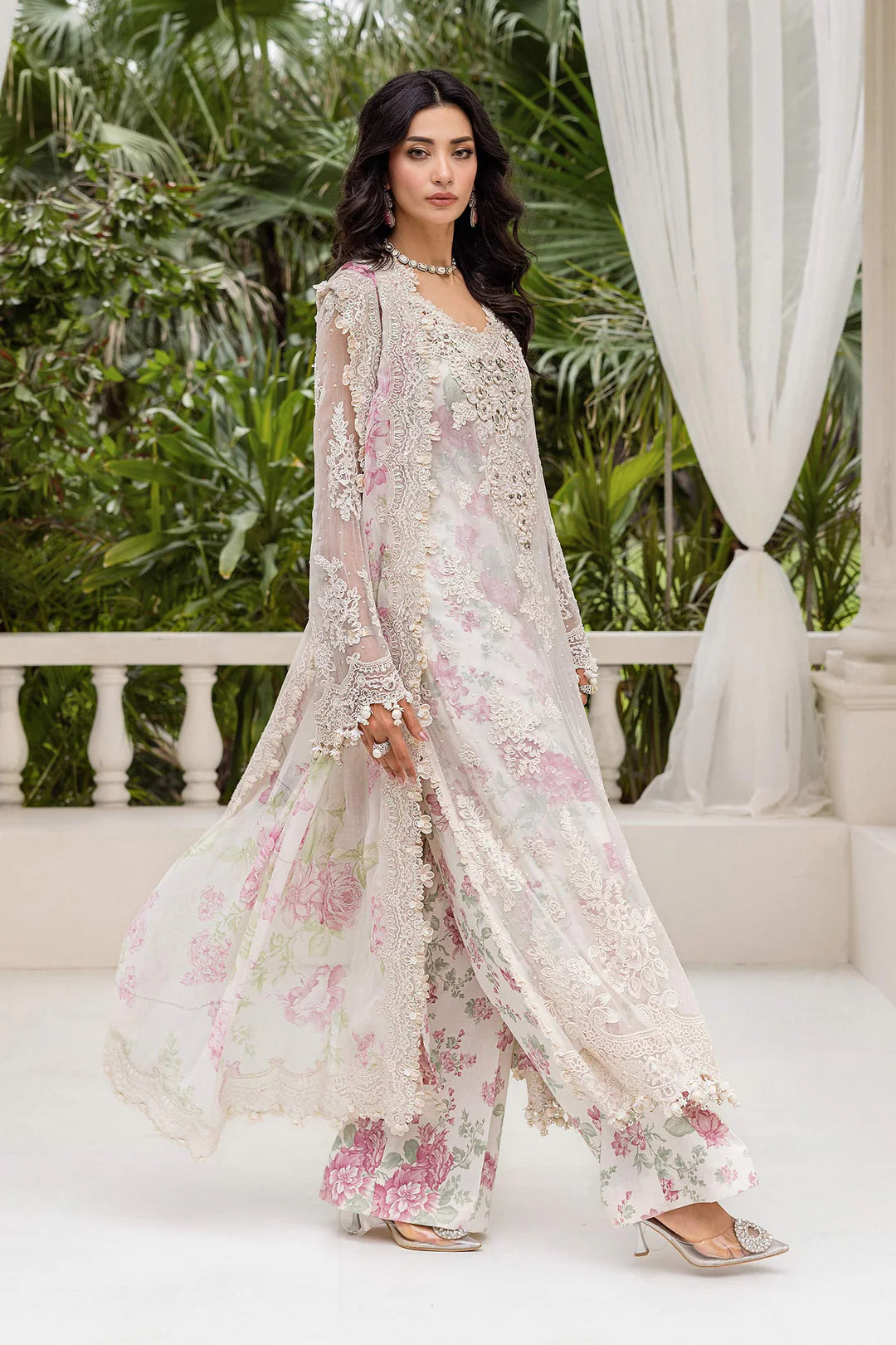 Maria.B - EMBROIDERED CHIFFON