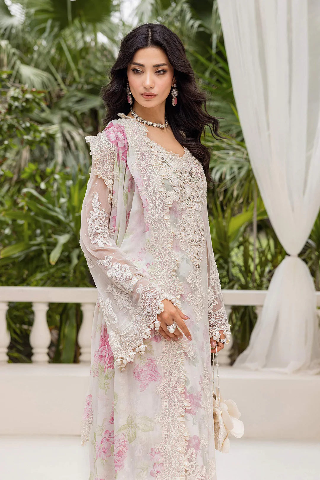 Maria.B - EMBROIDERED CHIFFON