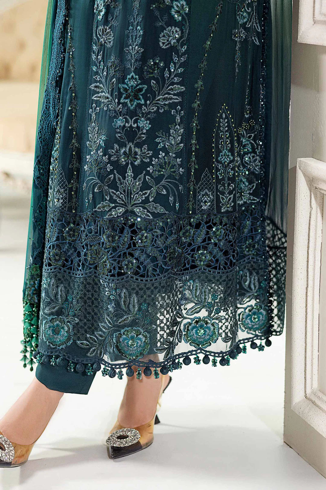 Maria.B - EMBROIDERED CHIFFON    MPC-25