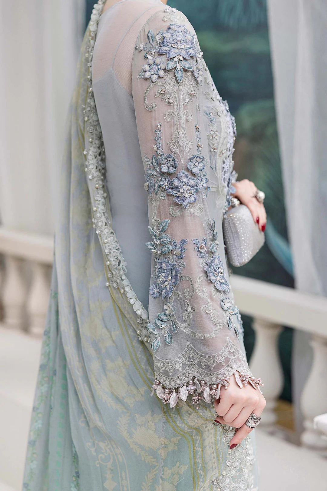 Maria.B - EMBROIDERED CHIFFON    MPC-25