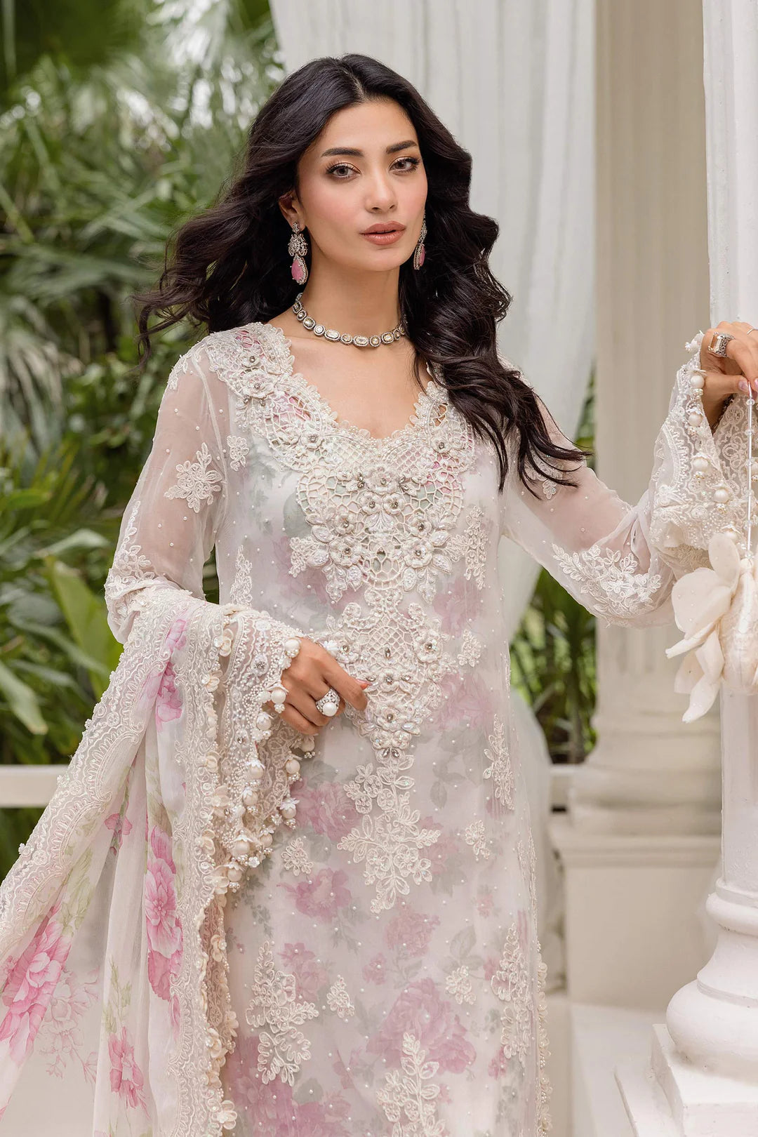 Maria.B - EMBROIDERED CHIFFON