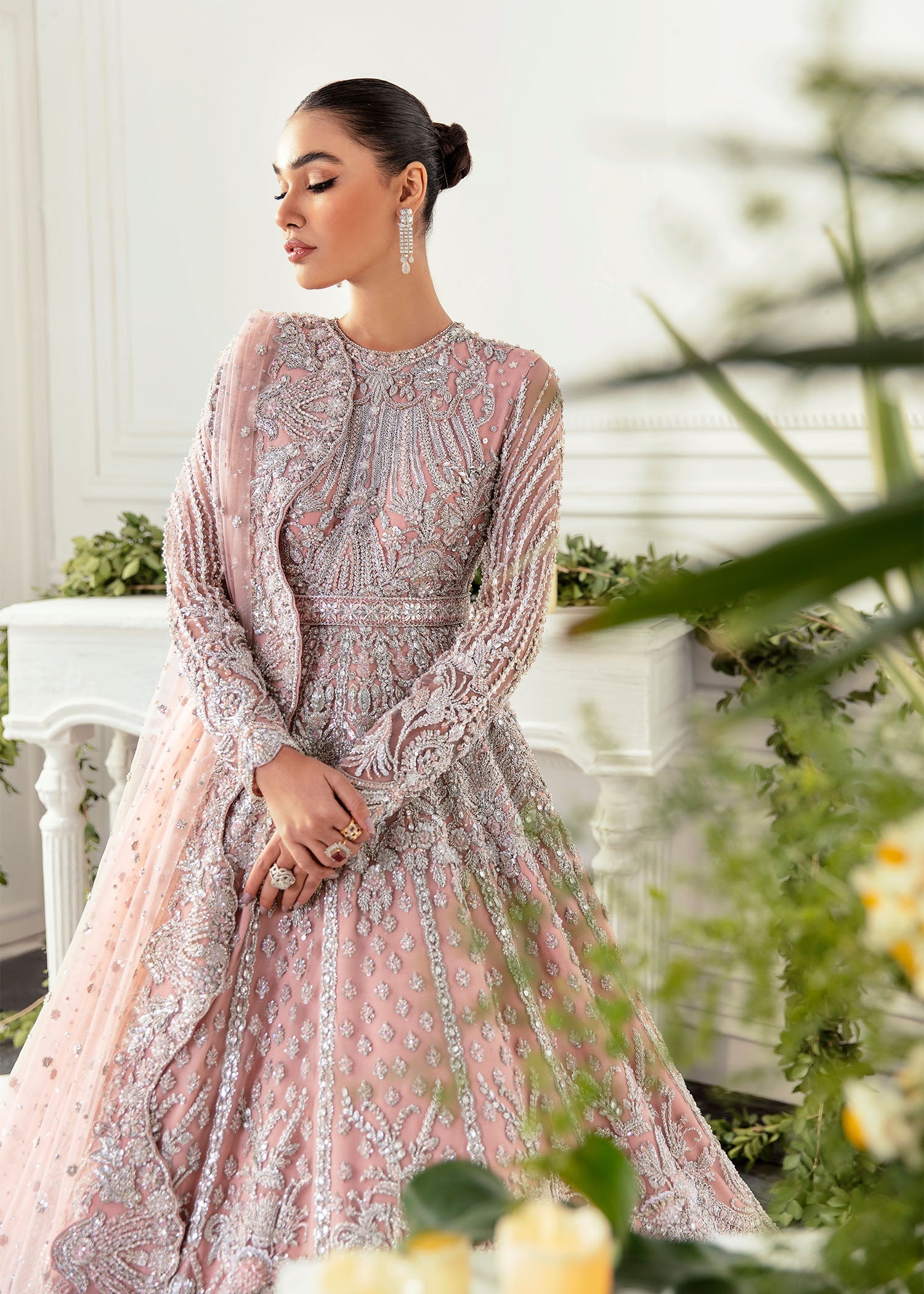 Aslam Temp AKBAR ASLAM - HYACINTH – Wajdaan Fabrics